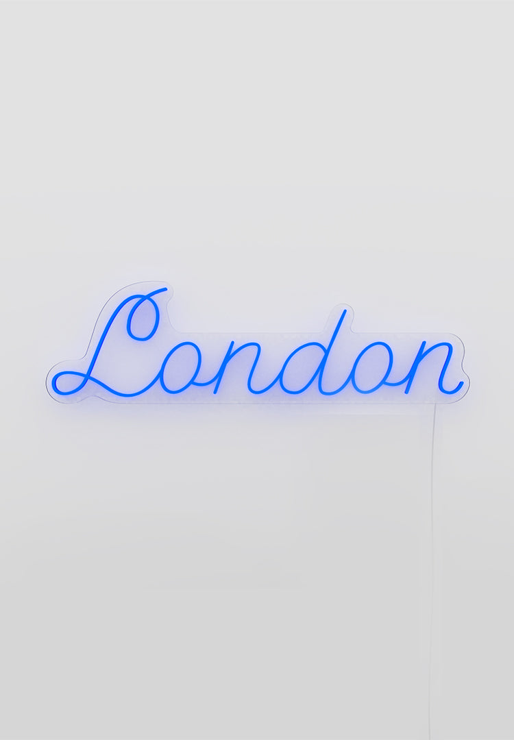 "London" Neon Sign