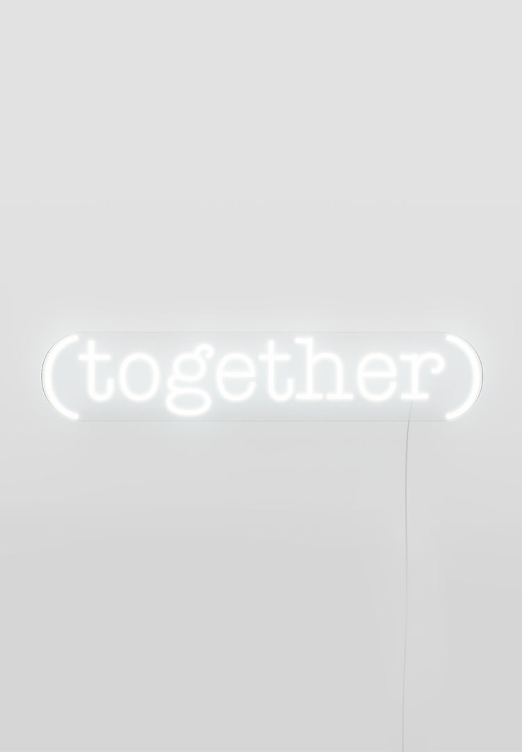 "Together" Neon Sign