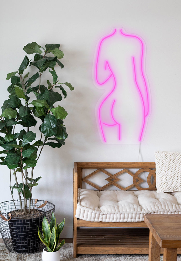 "Back" Neon Sign