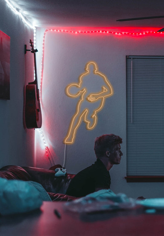 "Basketball Player" Neon Sign