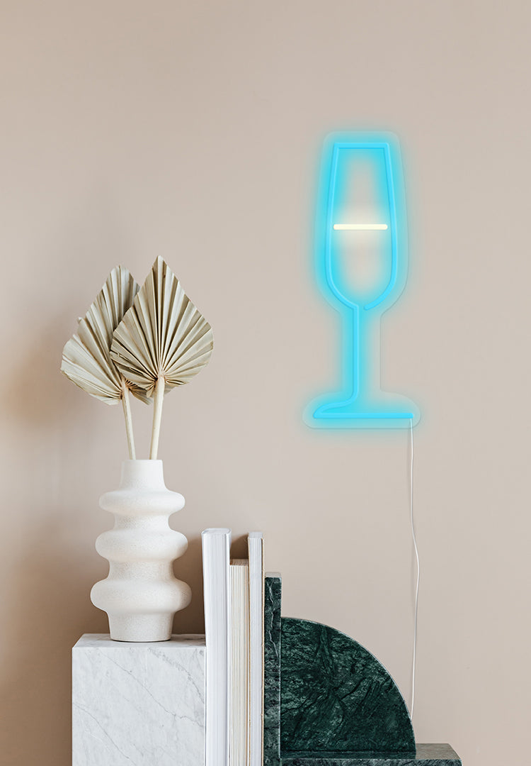 "Champagne" Neon Sign