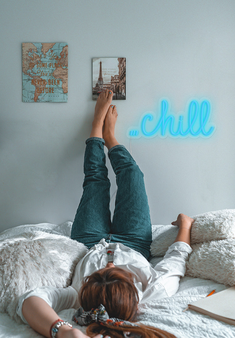 "Chill" Neon Sign