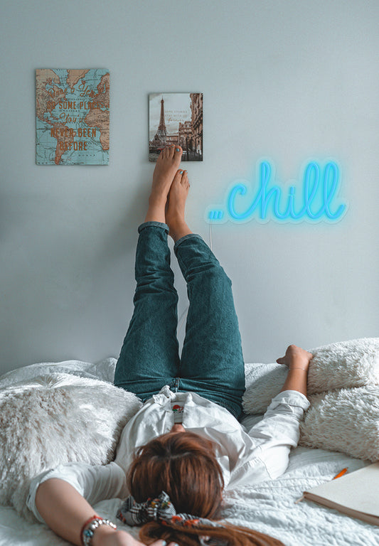 "Chill" Neon Sign