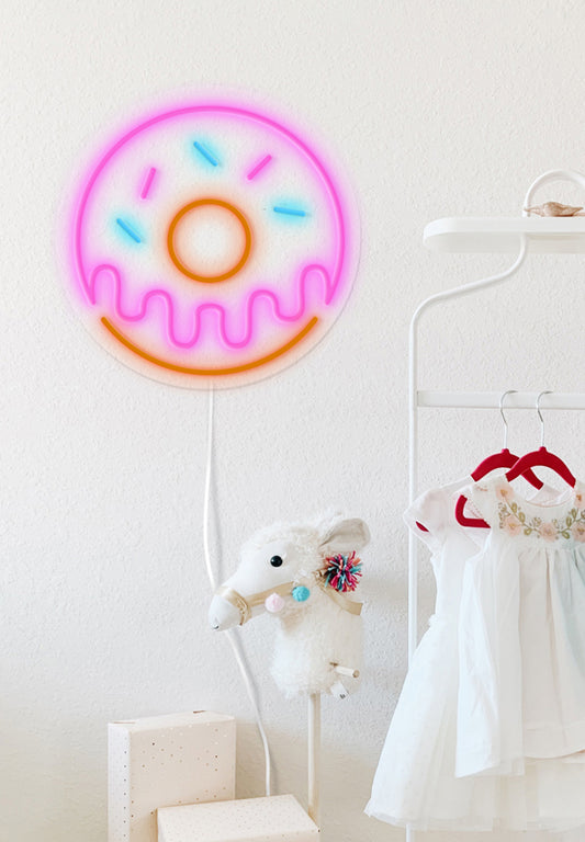"Donut" Neon Sign