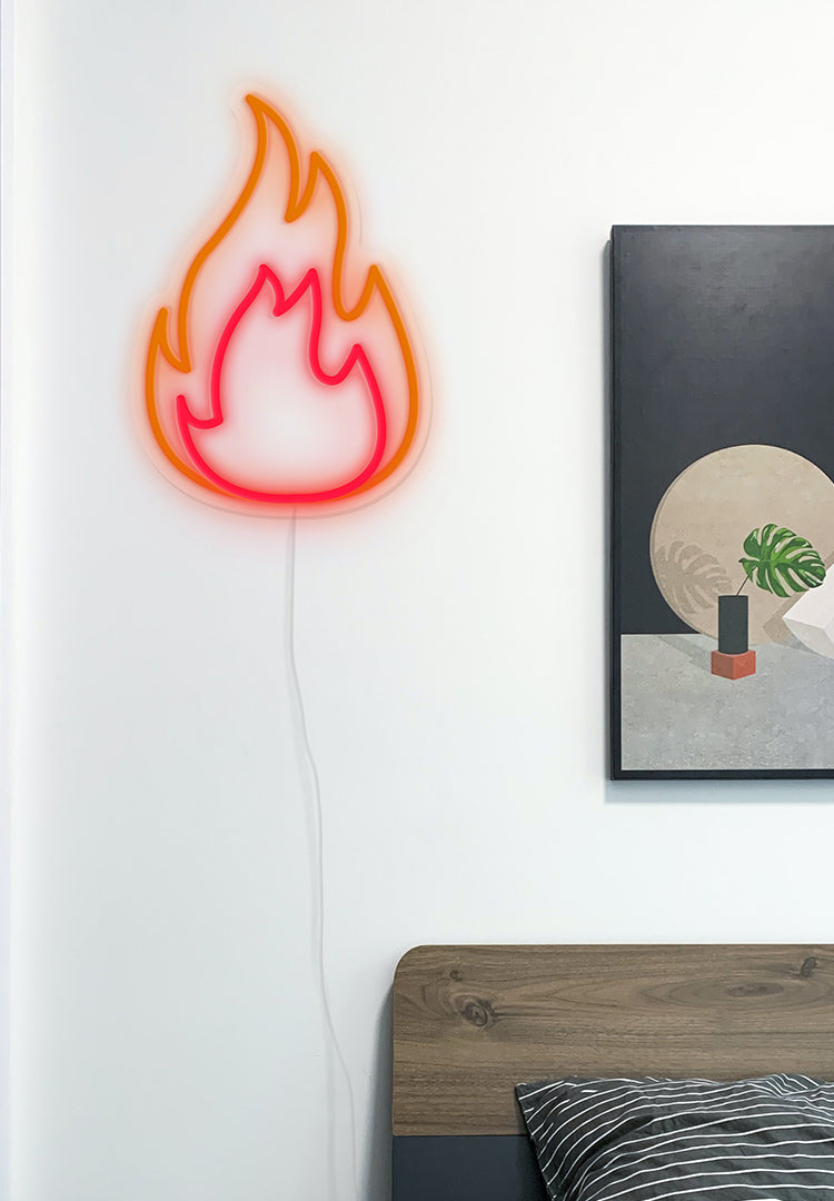 "Fire" Neon Sign