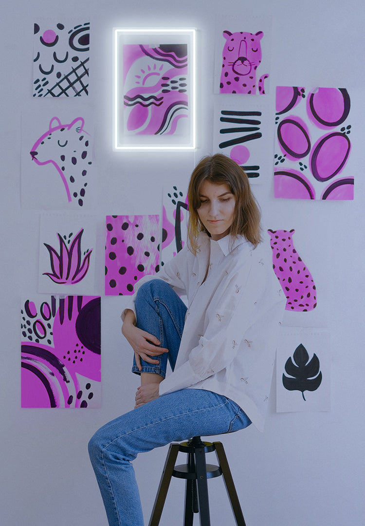 "Frame" Neon Sign