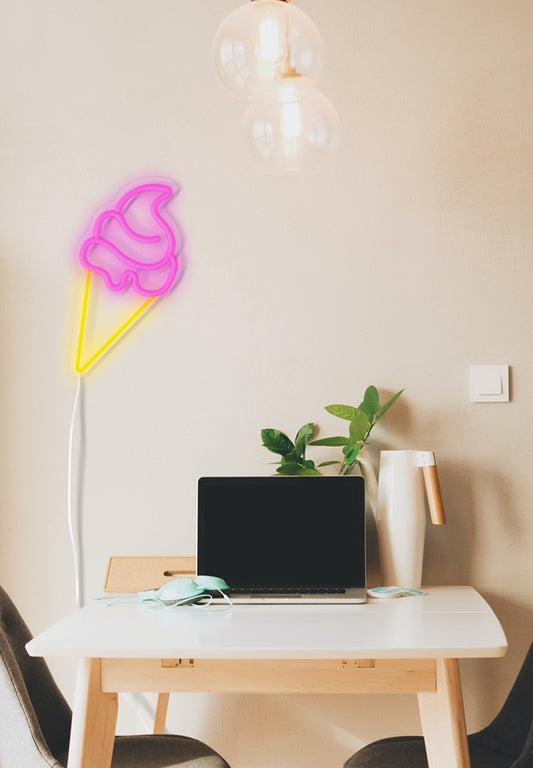 "Ice Cream" Neon Sign