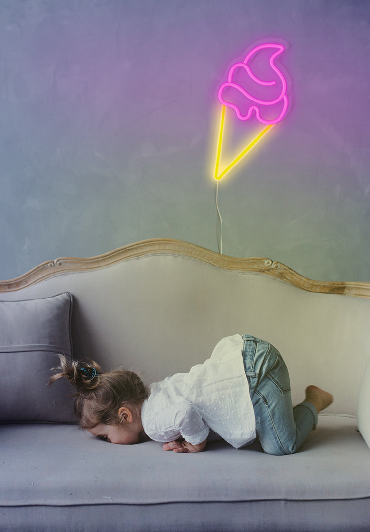 "Ice Cream" Neon Sign