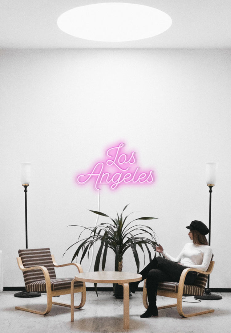 "Los Angeles" Neon Sign