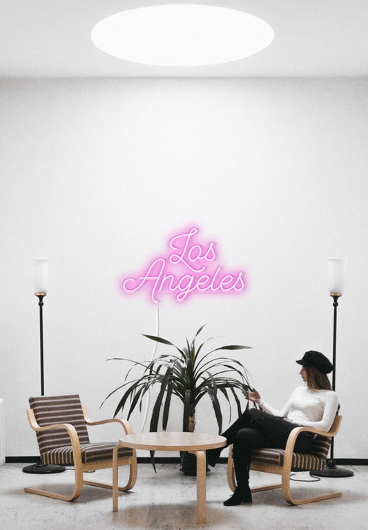 "Los Angeles" Neon Sign