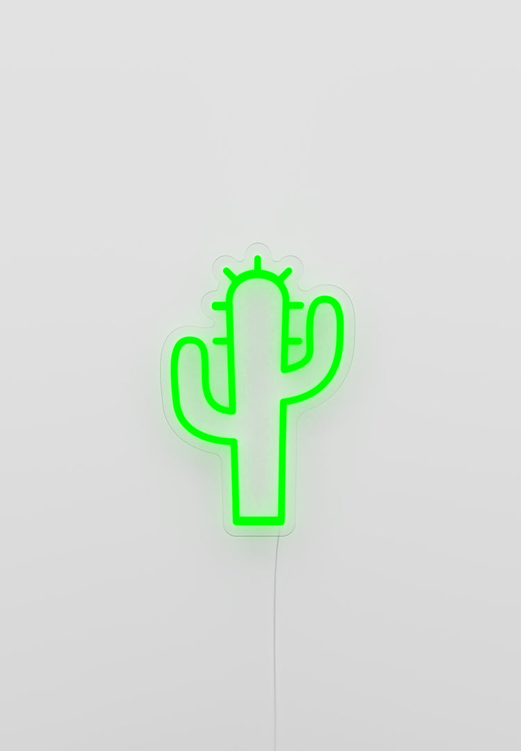"Cactus" Neon Sign