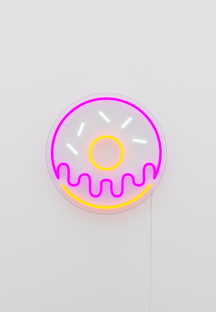 "Donut" Neon Sign