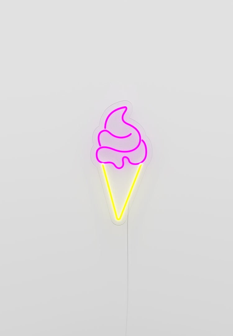 "Ice Cream" Neon Sign