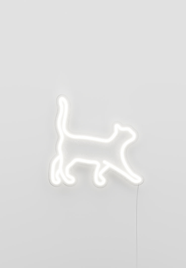 "Cat" Neon Sign
