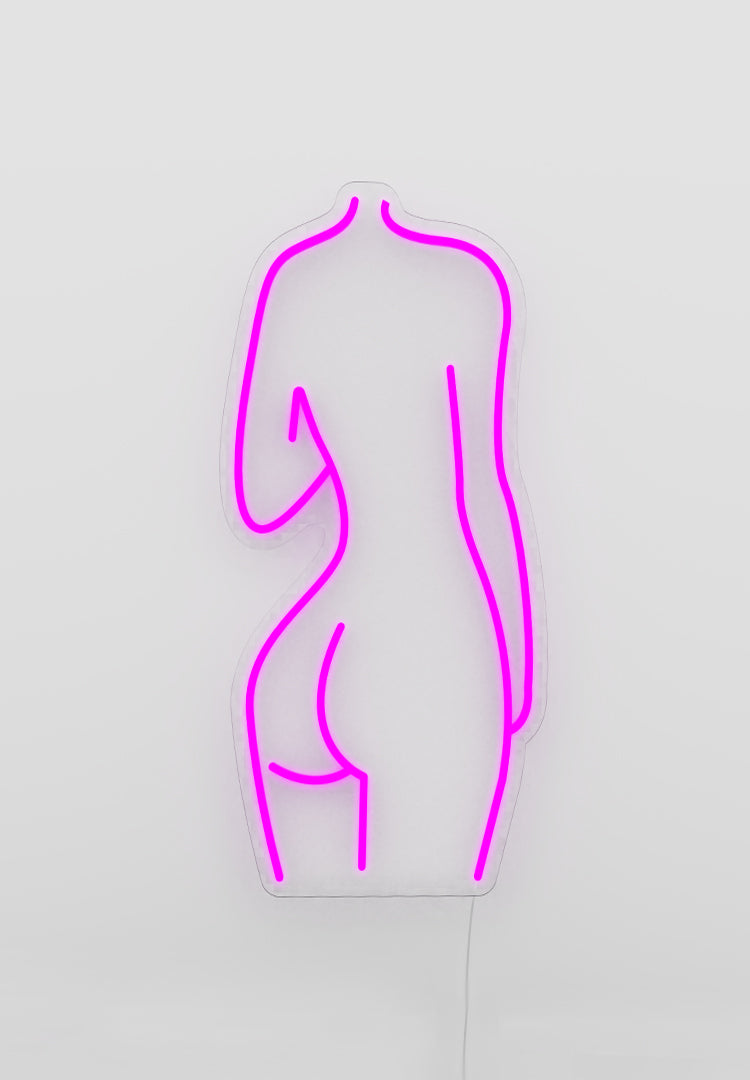"Back" Neon Sign