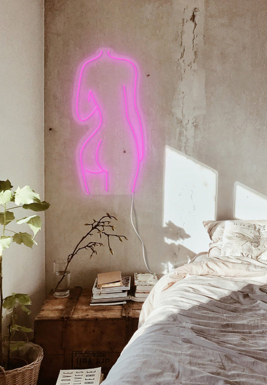 "Back" Neon Sign