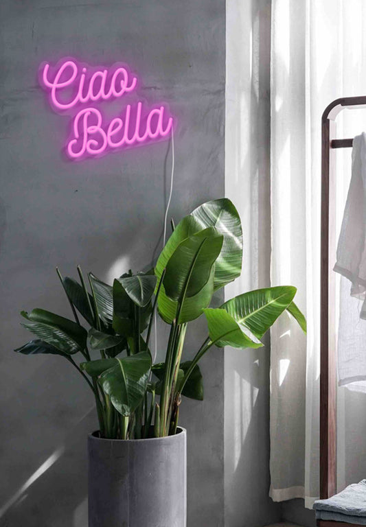 "Ciao Bella" Neon Sign
