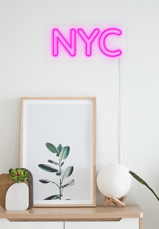 "NYC" Neon Sign