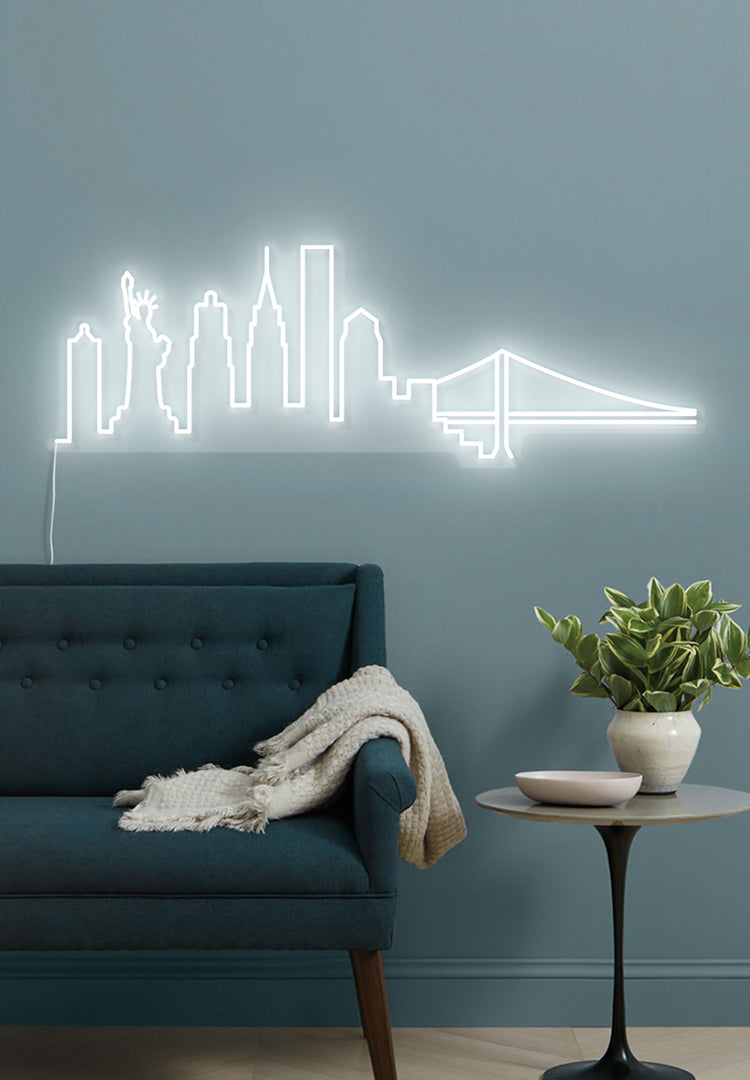 "NYC Skyline" Neon Sign