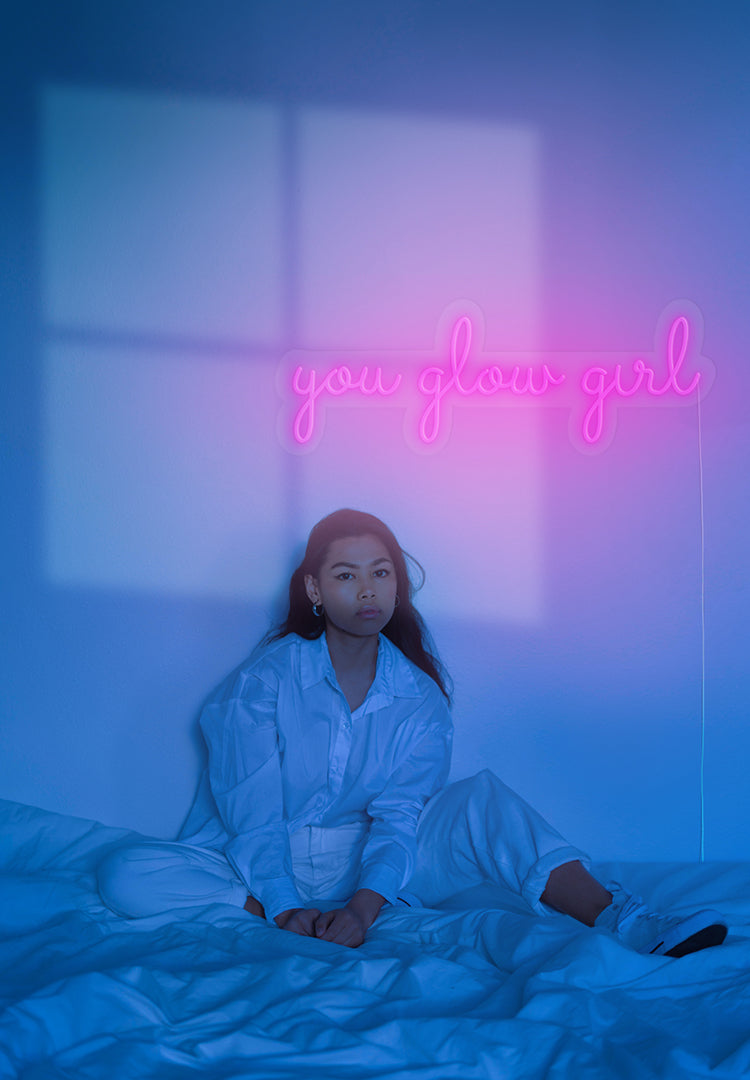 "You Glow Girl" Neon Sign