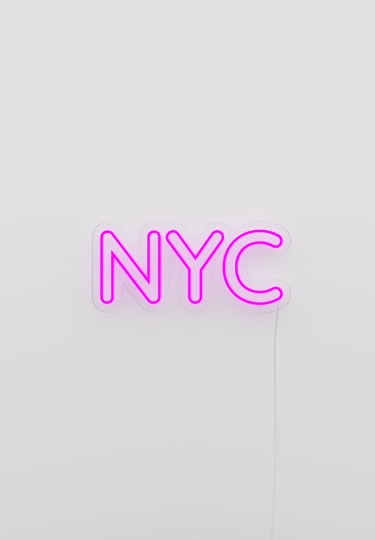 "NYC" Neon Sign