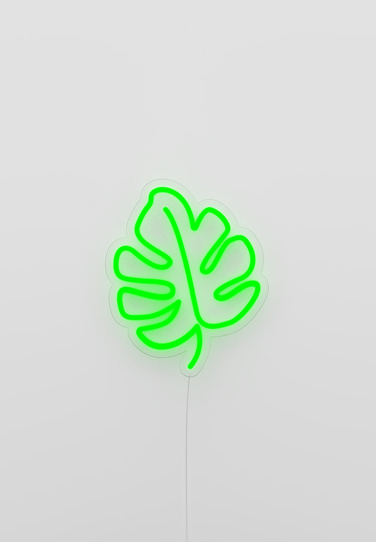 "Leaf" Neon Sign